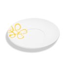 Pure Flamed Yellow, Saucer (Ø18Cm)